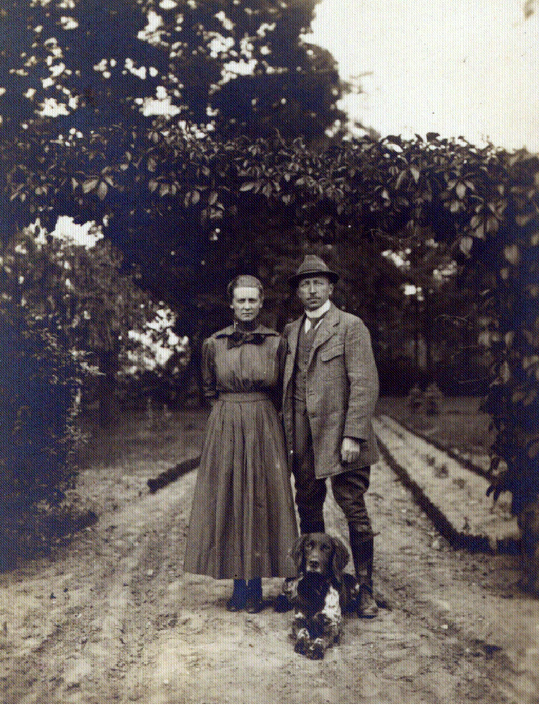 Georg Glöckner mit Frau